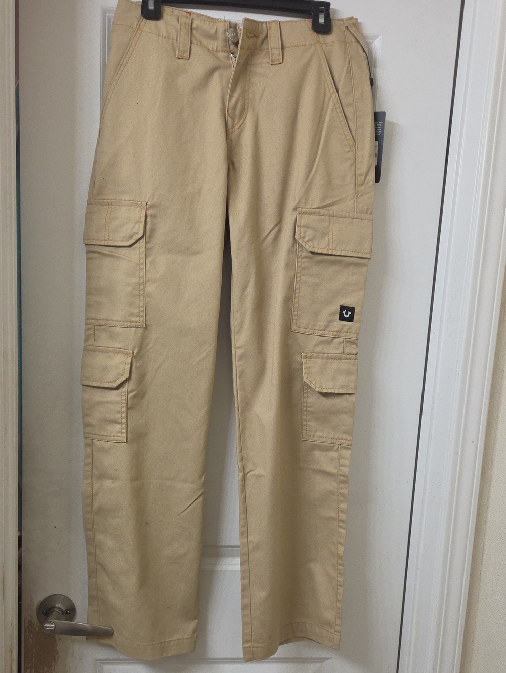 True Religion Khaki Beige women's Cargo Pants